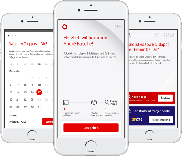 Vodafone Onboarding App